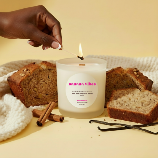 🍌 Banana Vibes | Limited Edition Scented Candle